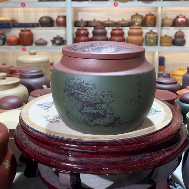茶叶罐紫砂茶叶罐