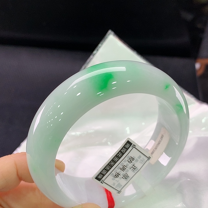 翡翠手镯未镶嵌正圈58-59