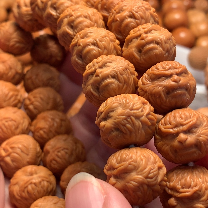 【闪购商品】猴头核桃手串双**乐悟空