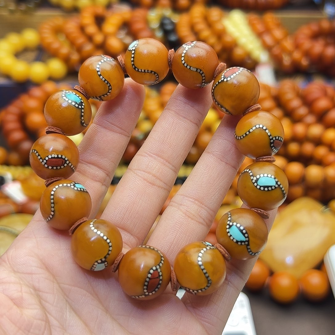 琥珀未镶嵌珠宝奇石