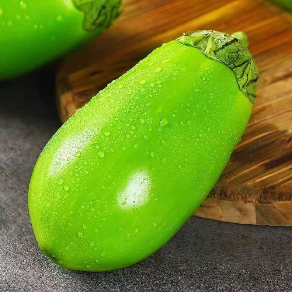 【精选保鲜膜】3-5斤装河南农家新鲜现摘青皮茄子鲜嫩可口炒菜佳选