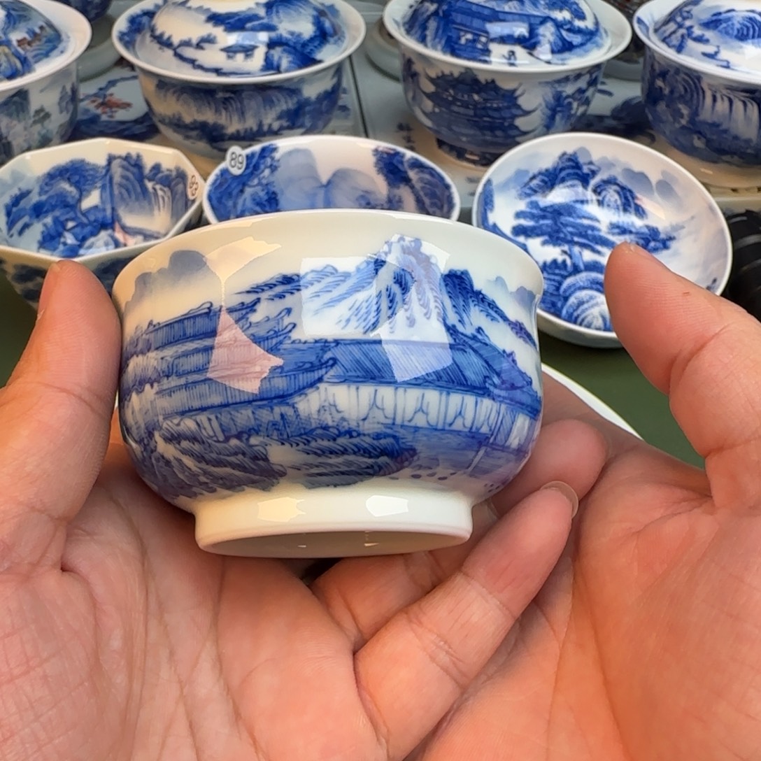 纯手工纯手绘茶具98
