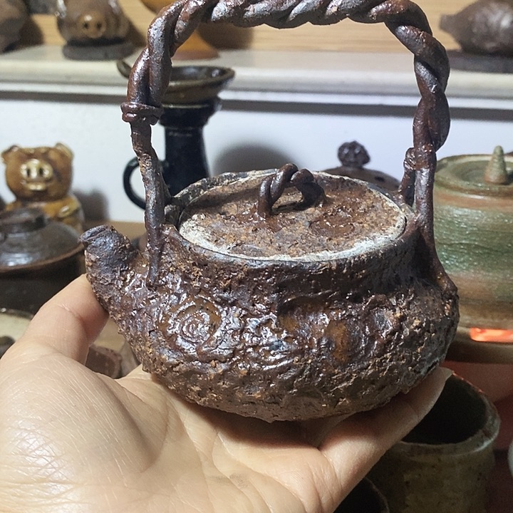 贵*兴景德镇老陶叶里手捏壶