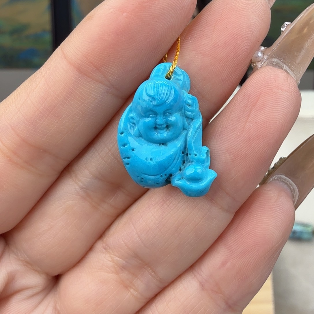 绿松石未镶嵌珠宝奇石