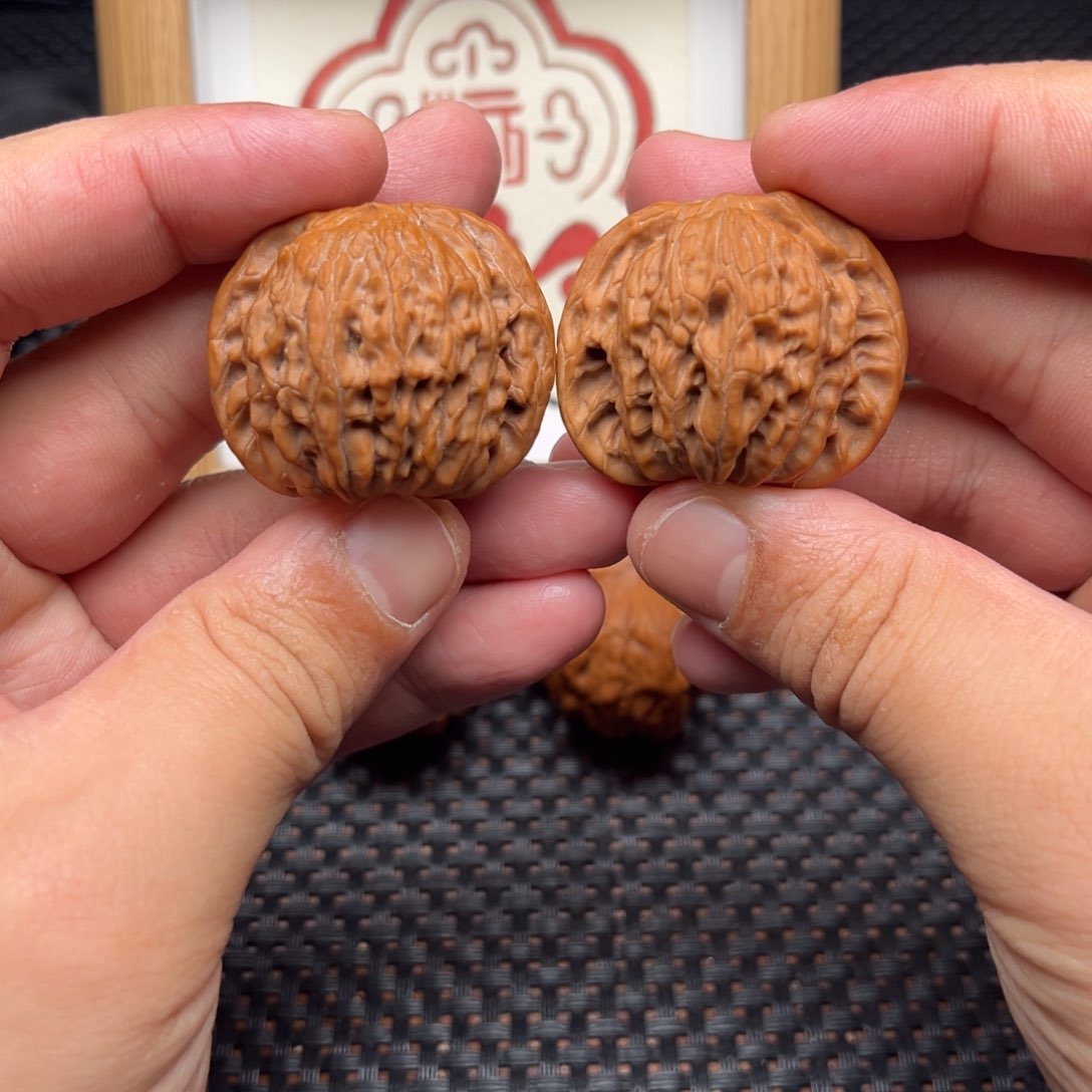 吊坠文玩核桃磨盘36全品