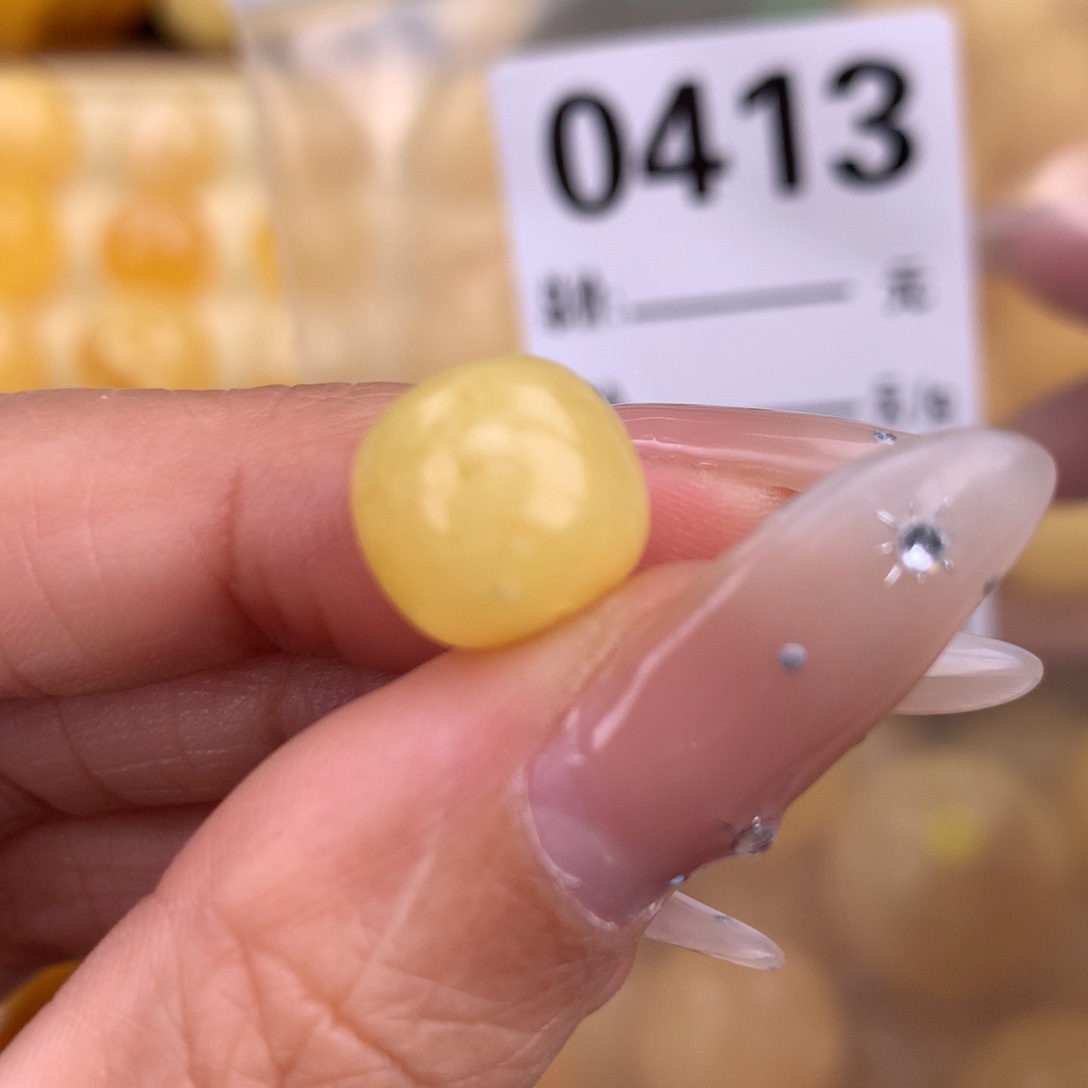 琥珀未镶嵌珠宝奇石11 10 粉