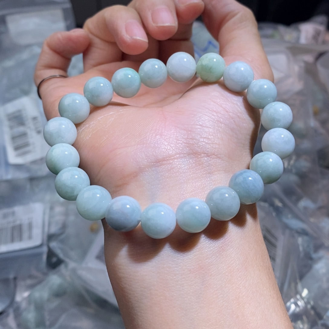 未镶嵌手串翡翠珠链