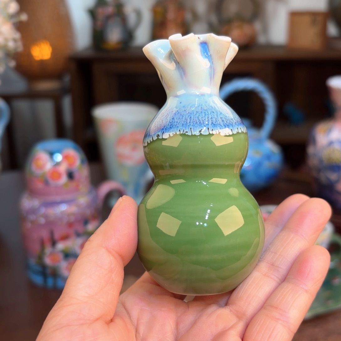 景德镇手绘高温釉下彩陶瓷茶具