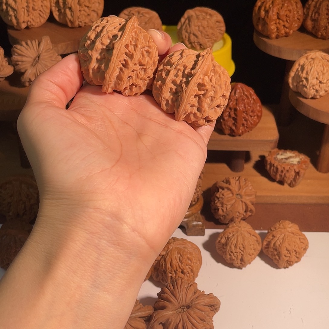 吊坠文玩核桃42苹果园全