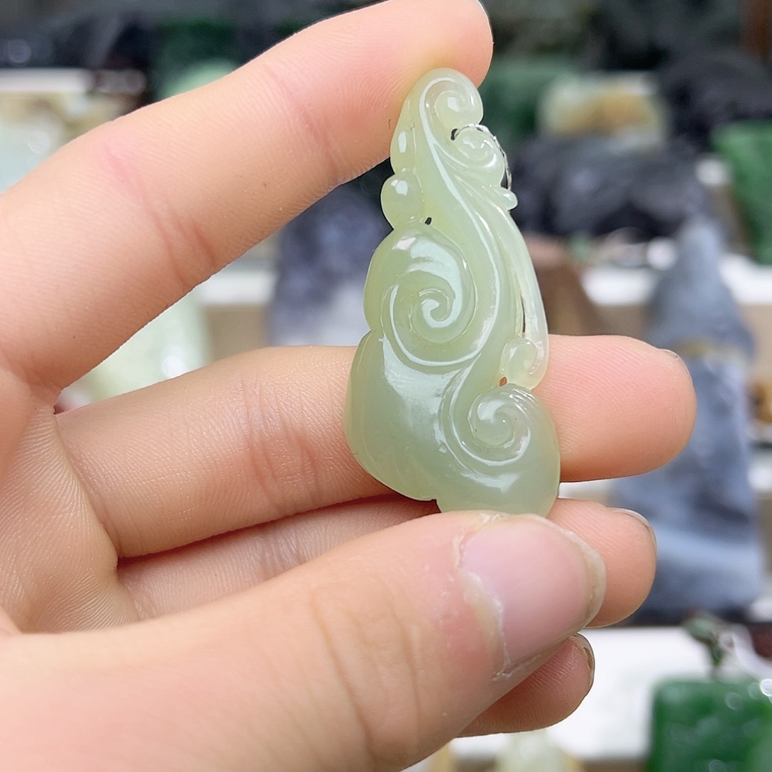 和田玉挂件未镶嵌