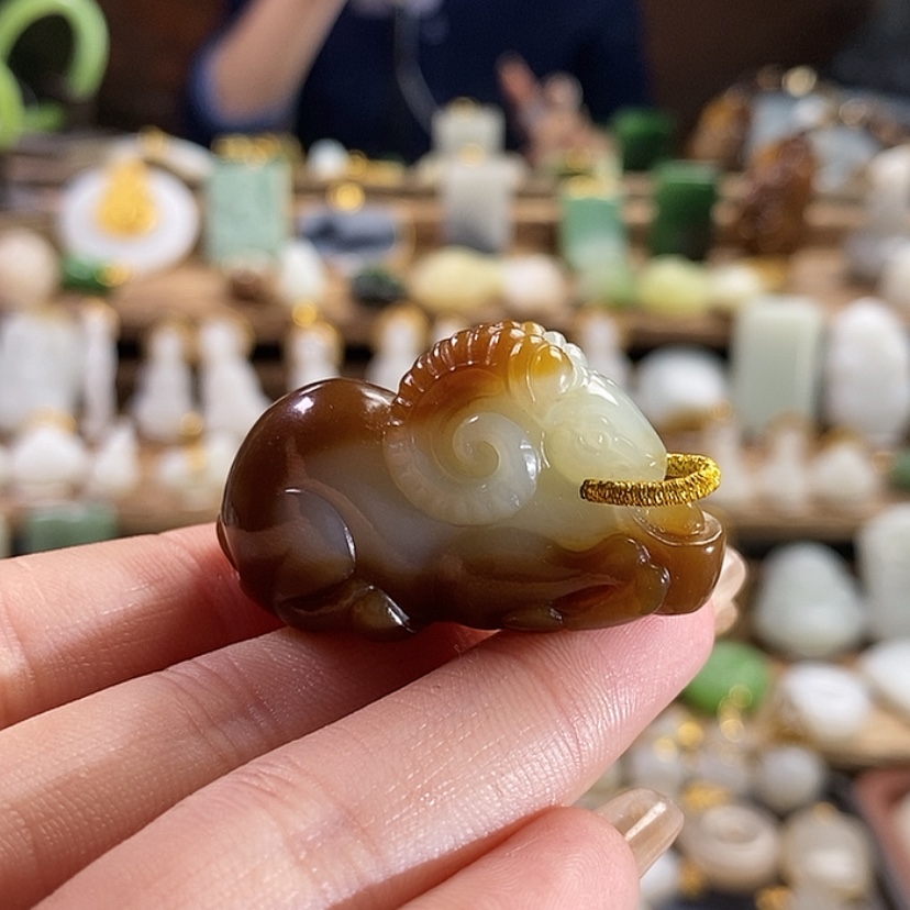 【闪购商品】和田玉吊坠未镶嵌