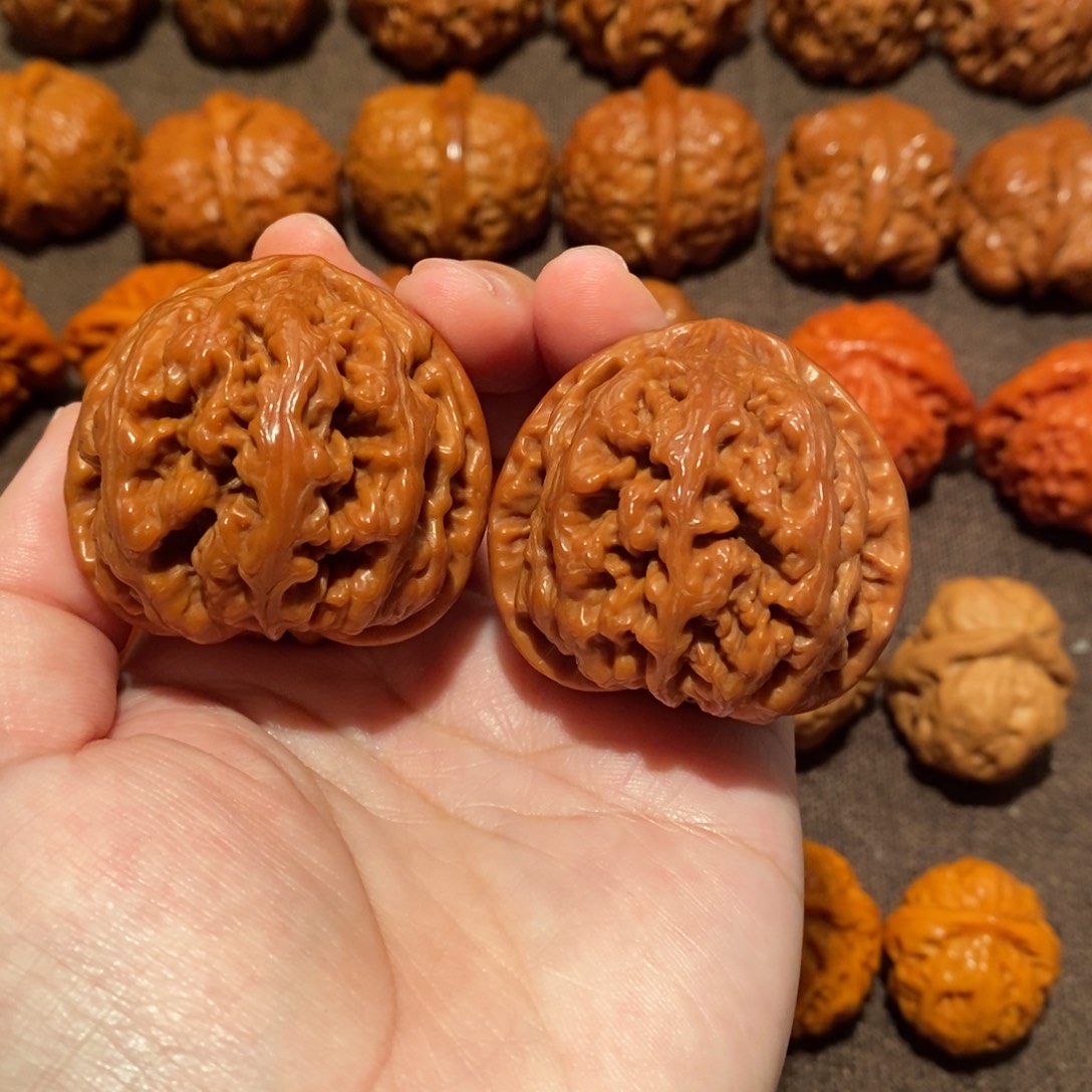 文玩核桃吊坠43平谷大粗筋0808