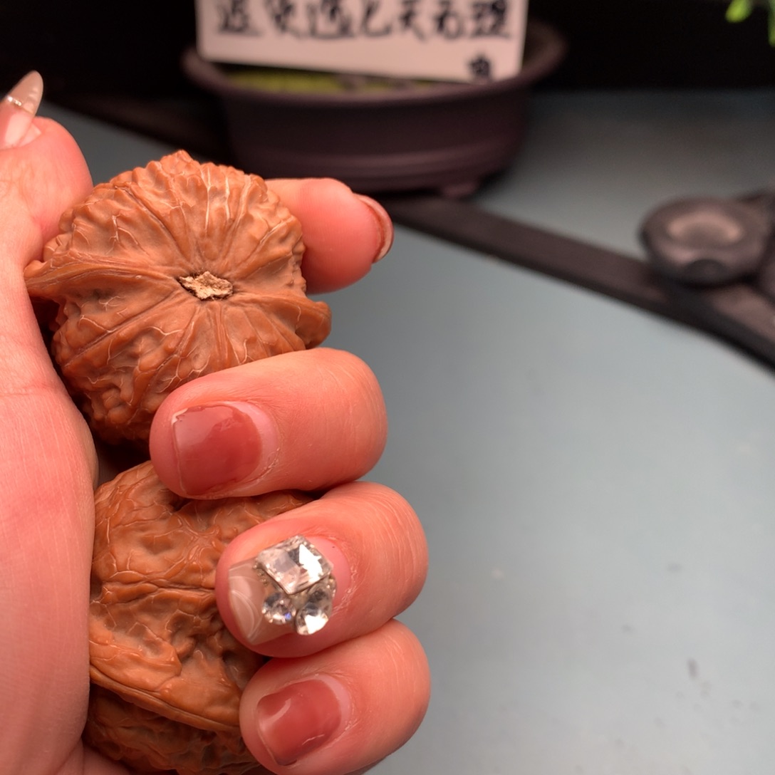 文玩核桃把件金麒麟4445