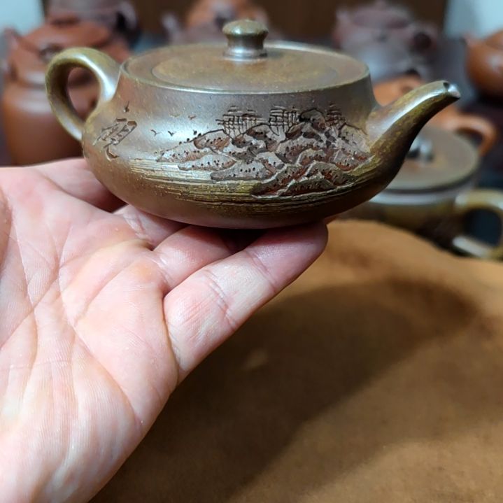 紫砂茶壶宜兴紫砂壶精工