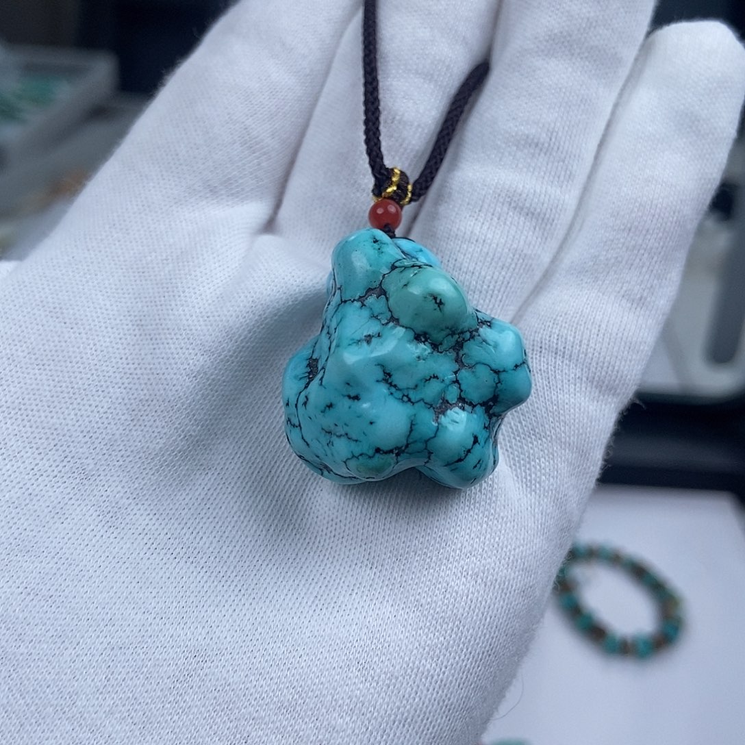 M***鑫绿松石未镶嵌珠宝奇石