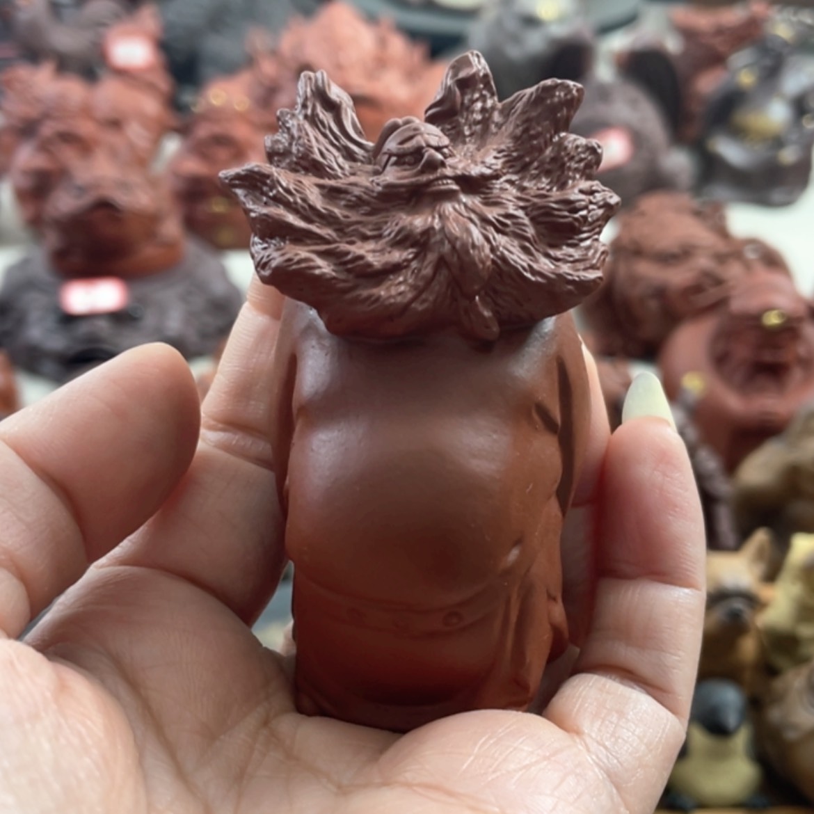 【闪购商品】紫砂茶宠紫砂钟馗