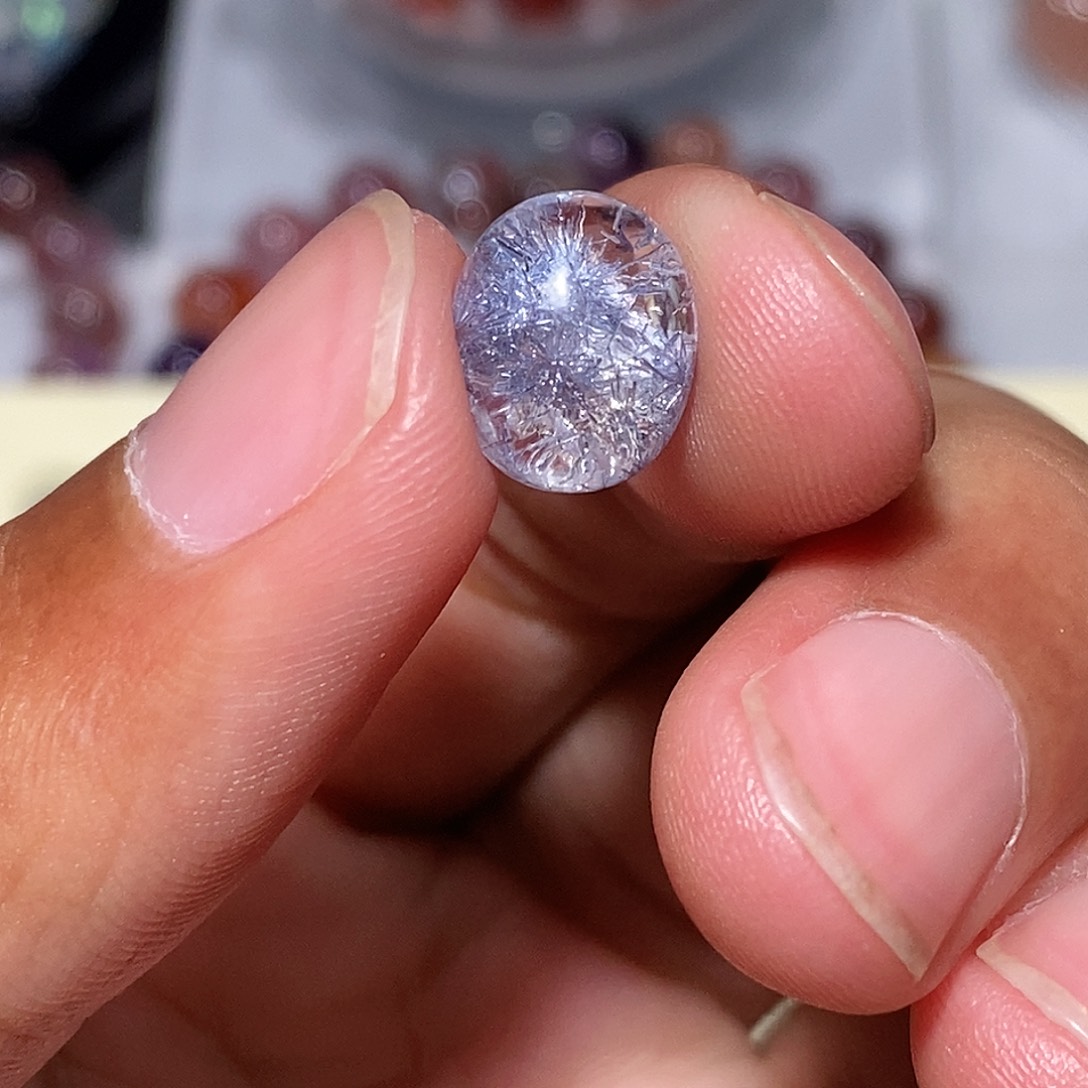 未镶嵌水晶手链蓝线