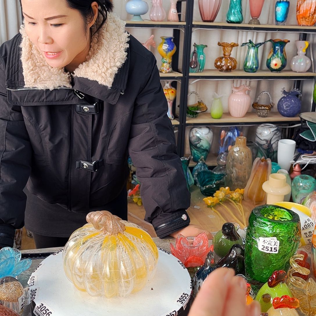 南瓜家悦琉璃工艺品不完美