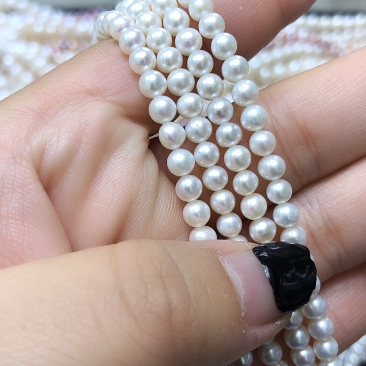 大理石锌合金天然小米链