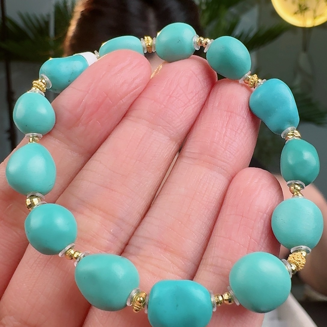 绿松石珠宝奇石未镶嵌