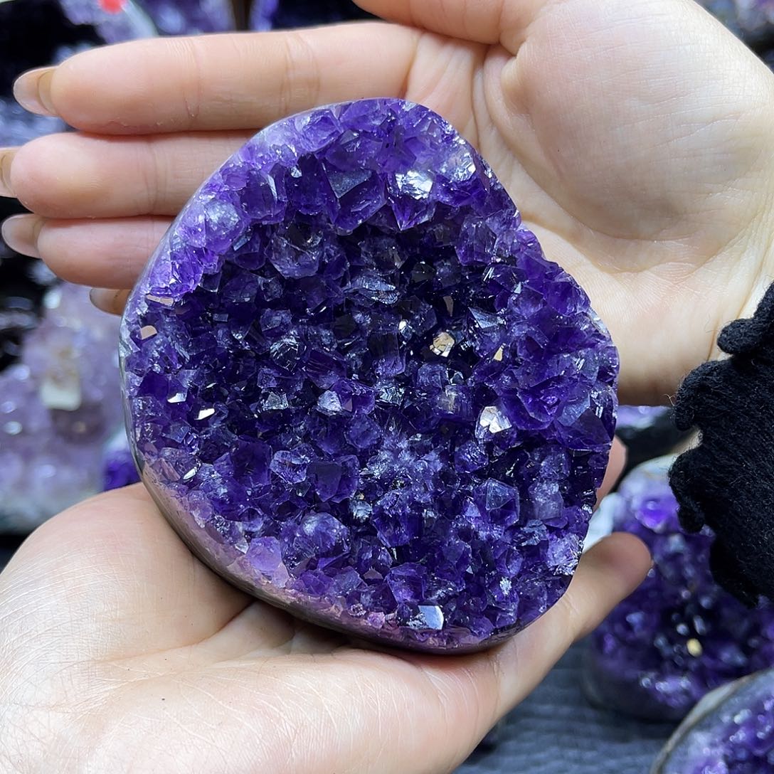 沛***铃大型摆件（非配饰）紫晶未镶嵌