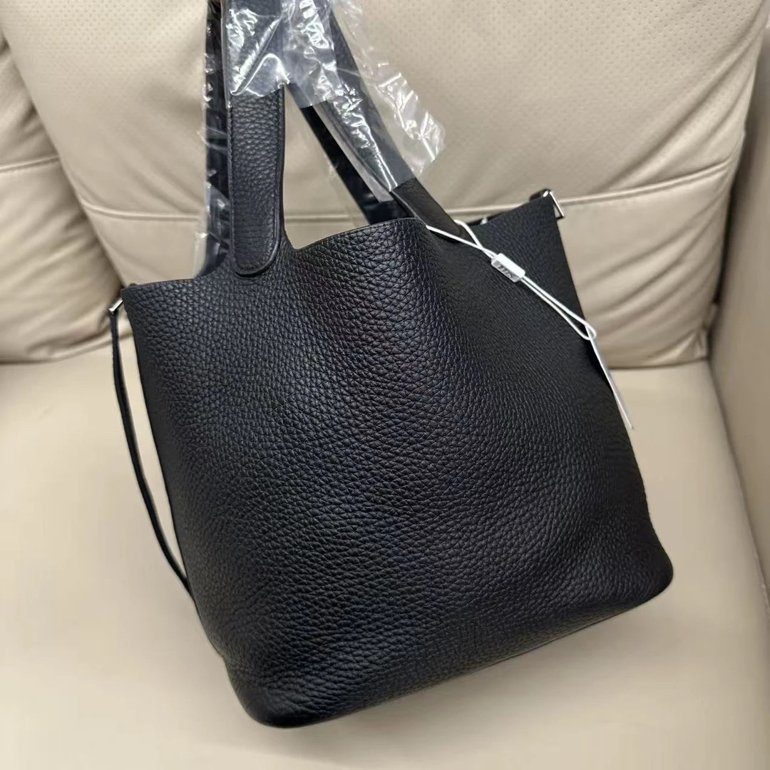 99新 Hermes/爱马仕 D224/爱马仕菜篮子手提包