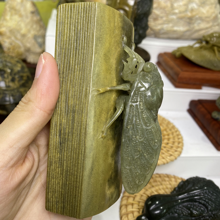 莱州玉雕-手工雕刻知书达理