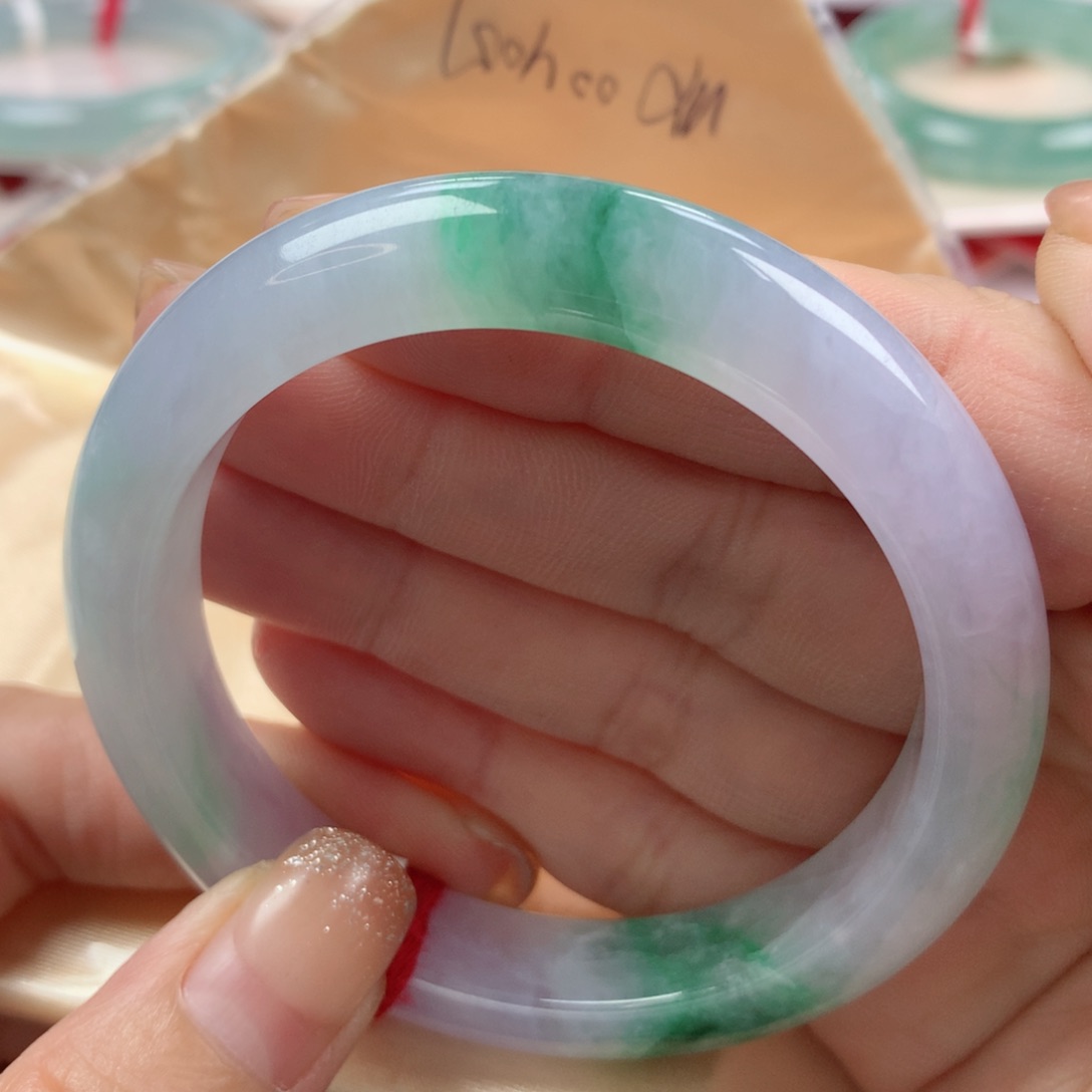 未镶嵌手镯翡翠缅甸天然翡翠5556圈