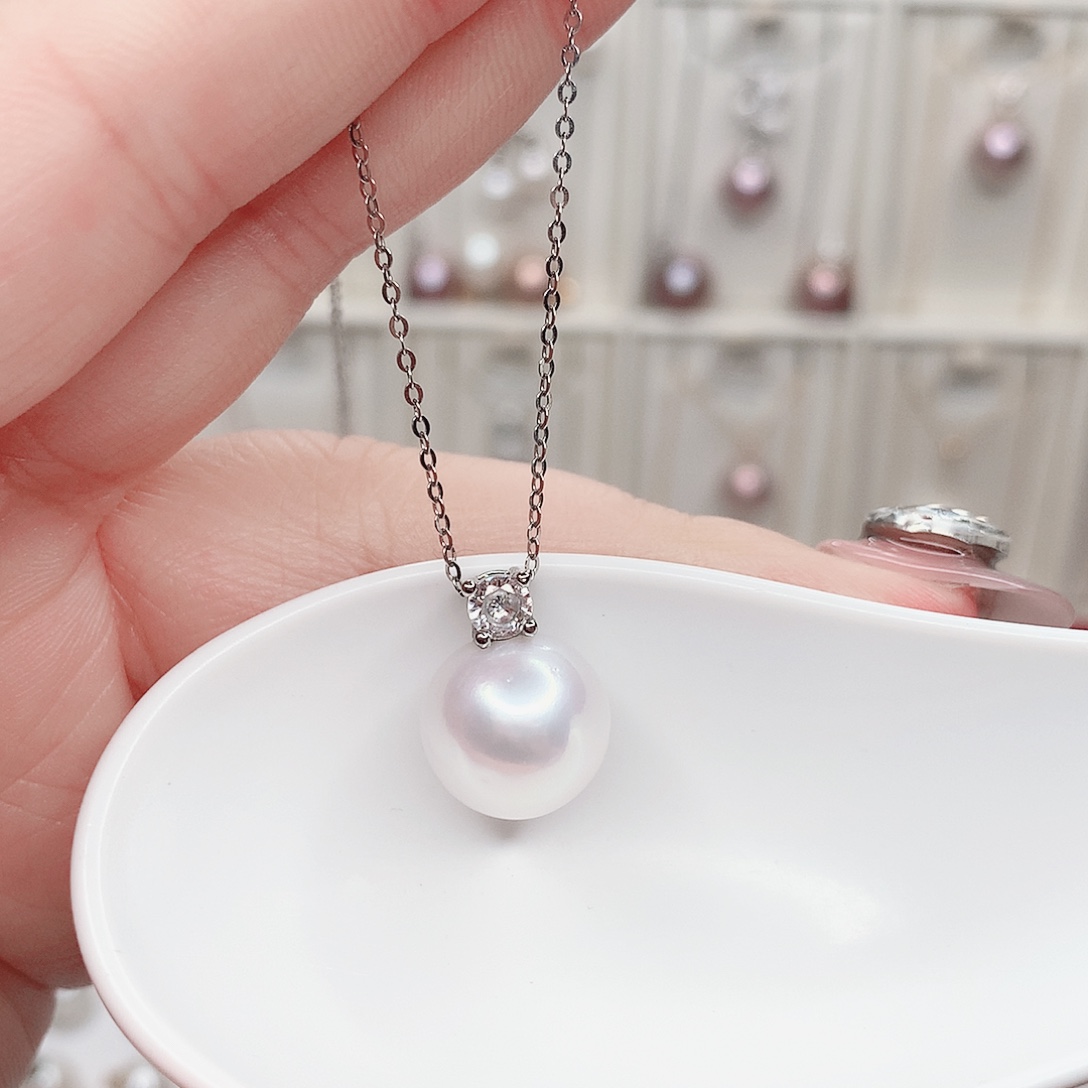 合金吊坠(赠链)淡水珍珠