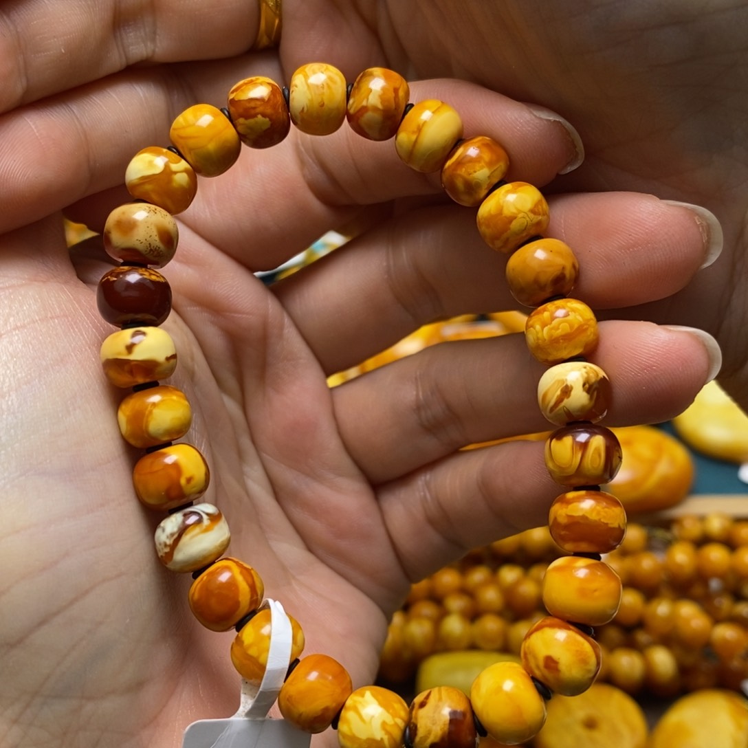 琥珀手链未镶嵌8加