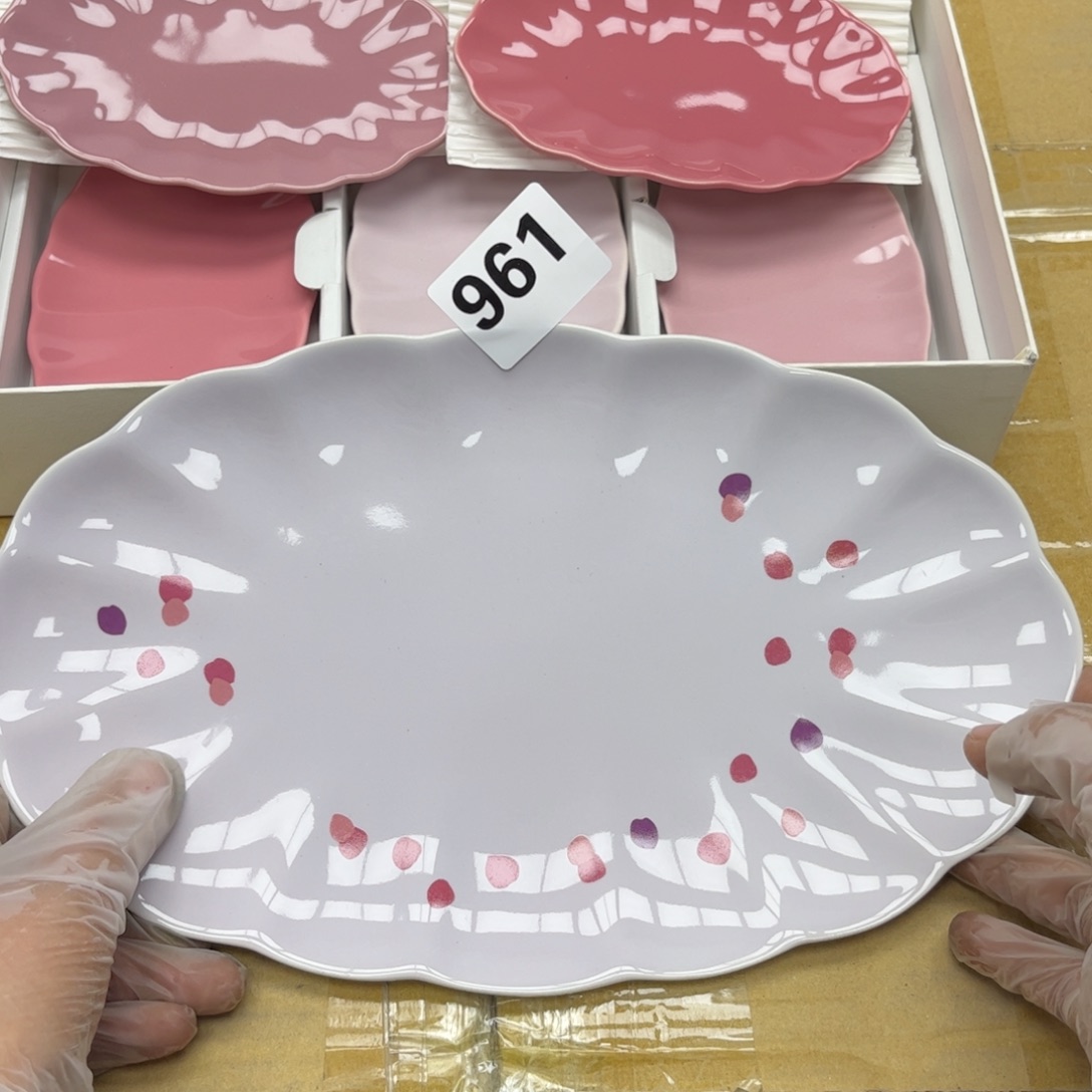 瓷片摆件工艺品摆件666 