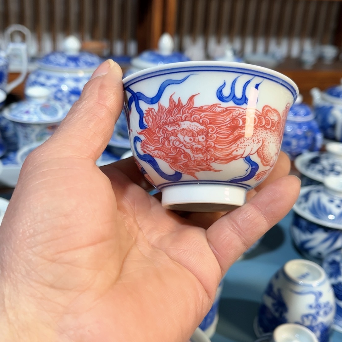 錡镇堂手工手绘杯