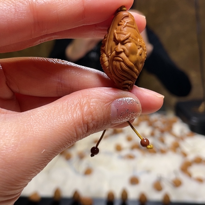 橄榄核吊坠橄榄核