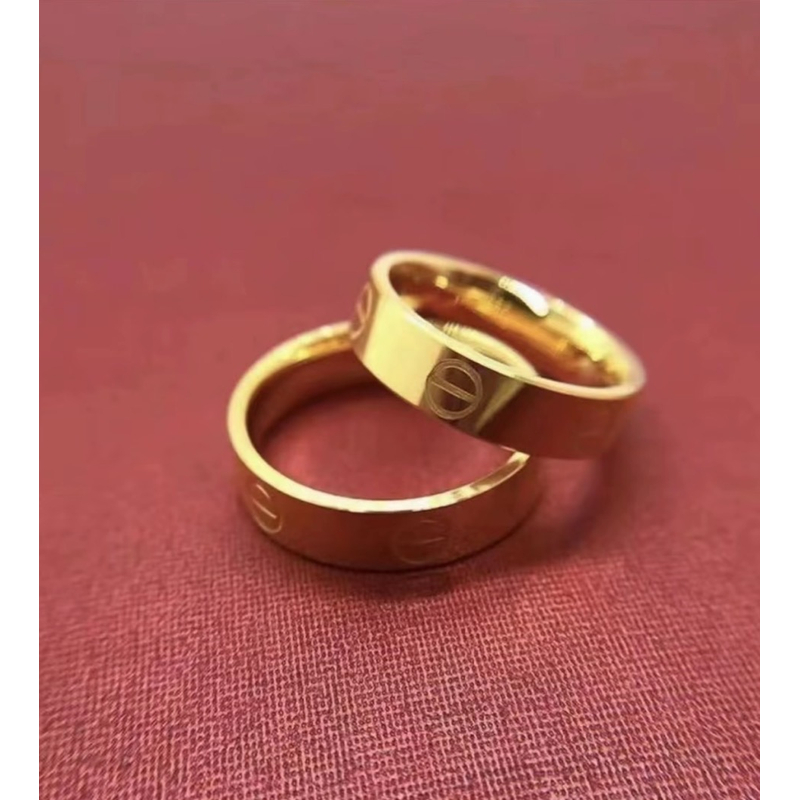 【金缘】古法素圈轻奢男女同款FG327