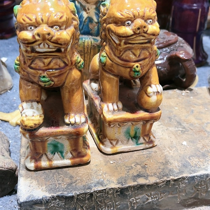 瓦当摆件紫****4