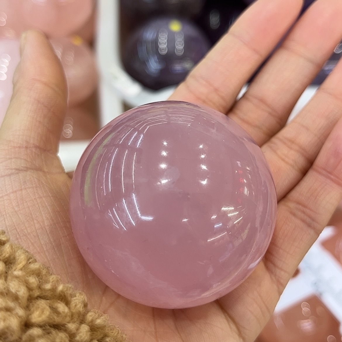 【闪购商品】水晶摆件球未镶嵌