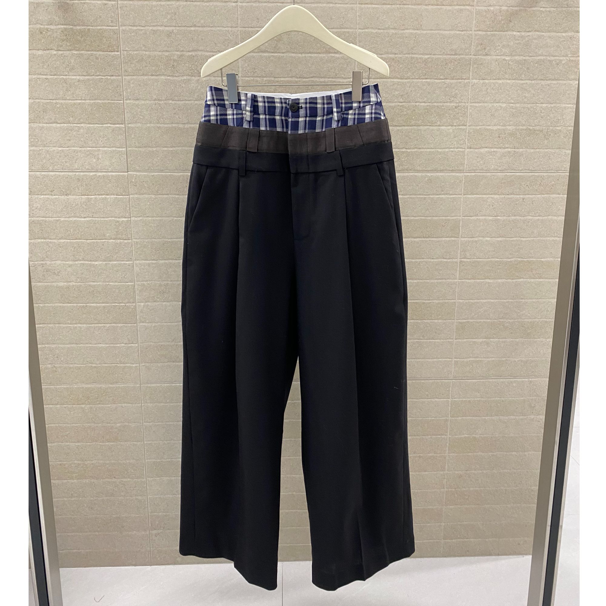 ETHOR 叠腰休闲裤25年秋冬FRFW25-196P——2980