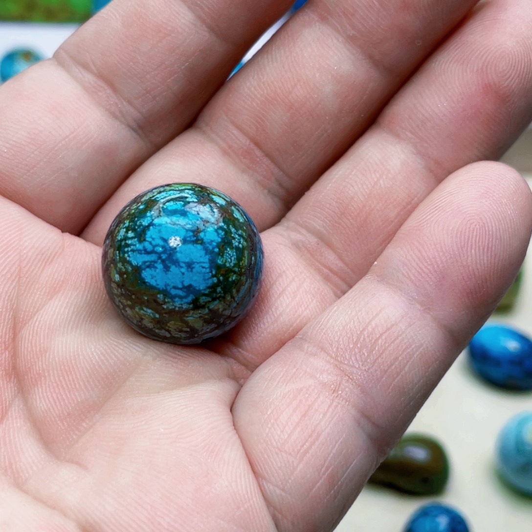 绿松石未镶嵌饰品