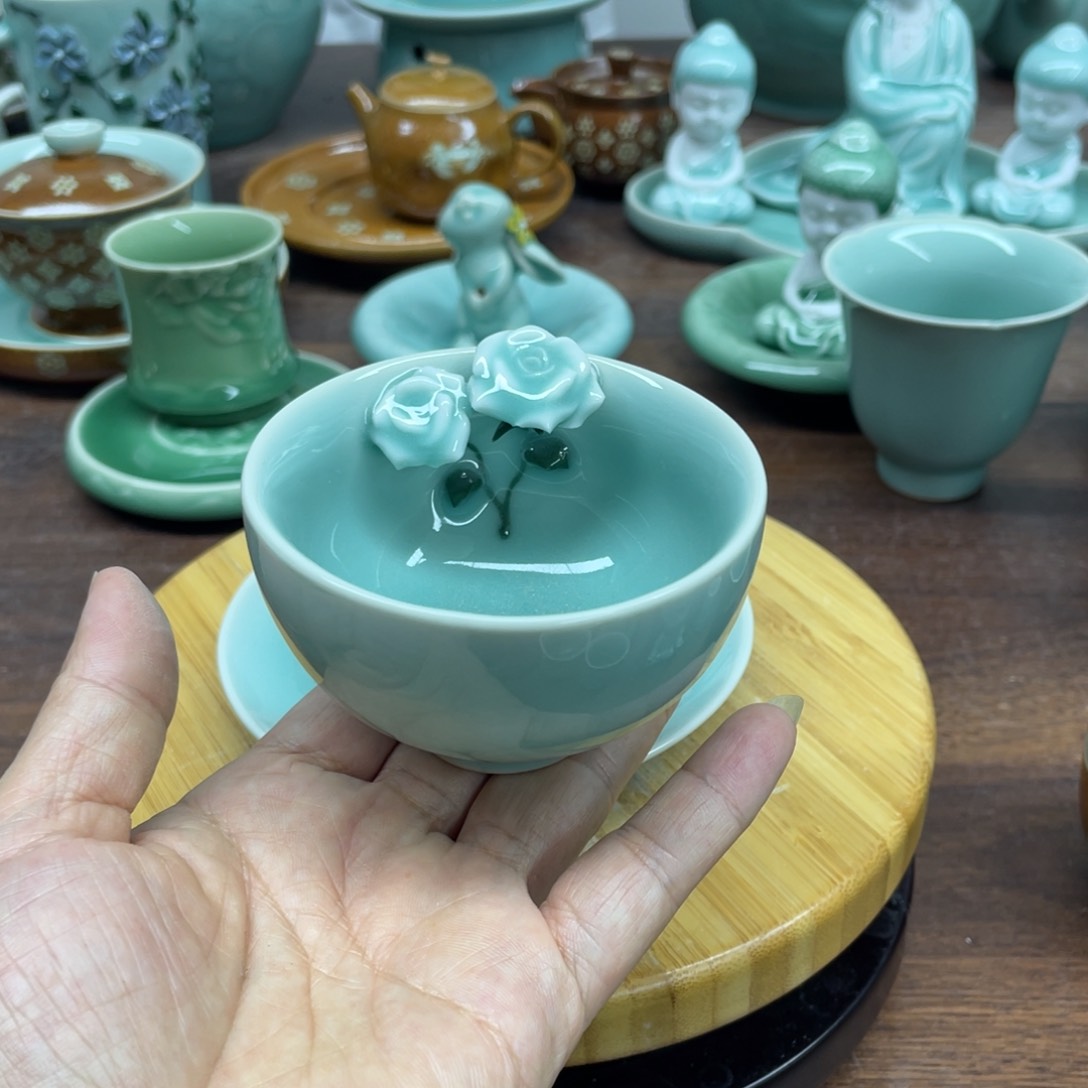 微瑕特价青瓷青瓷