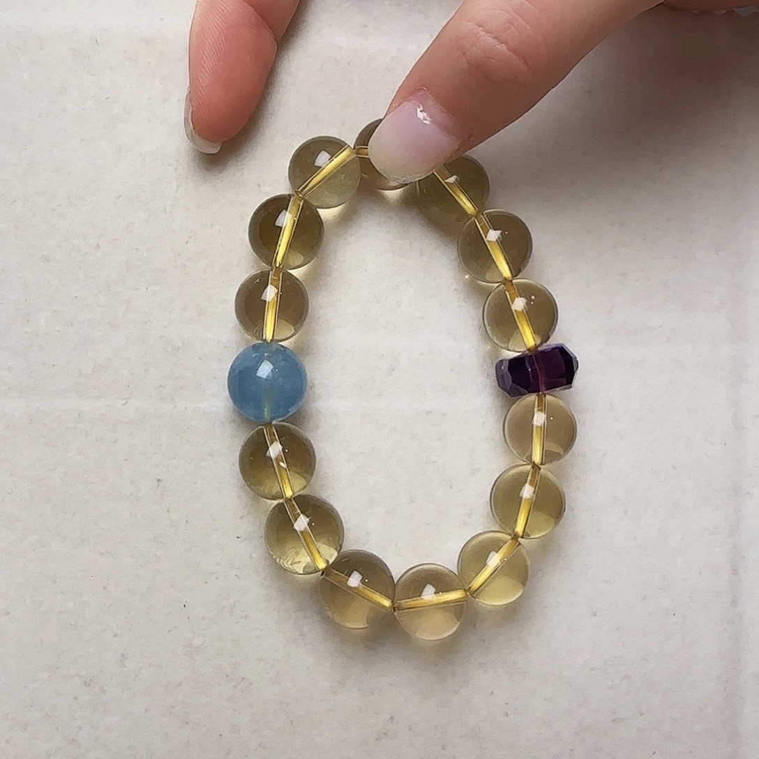 水晶手链未镶嵌大气上档次