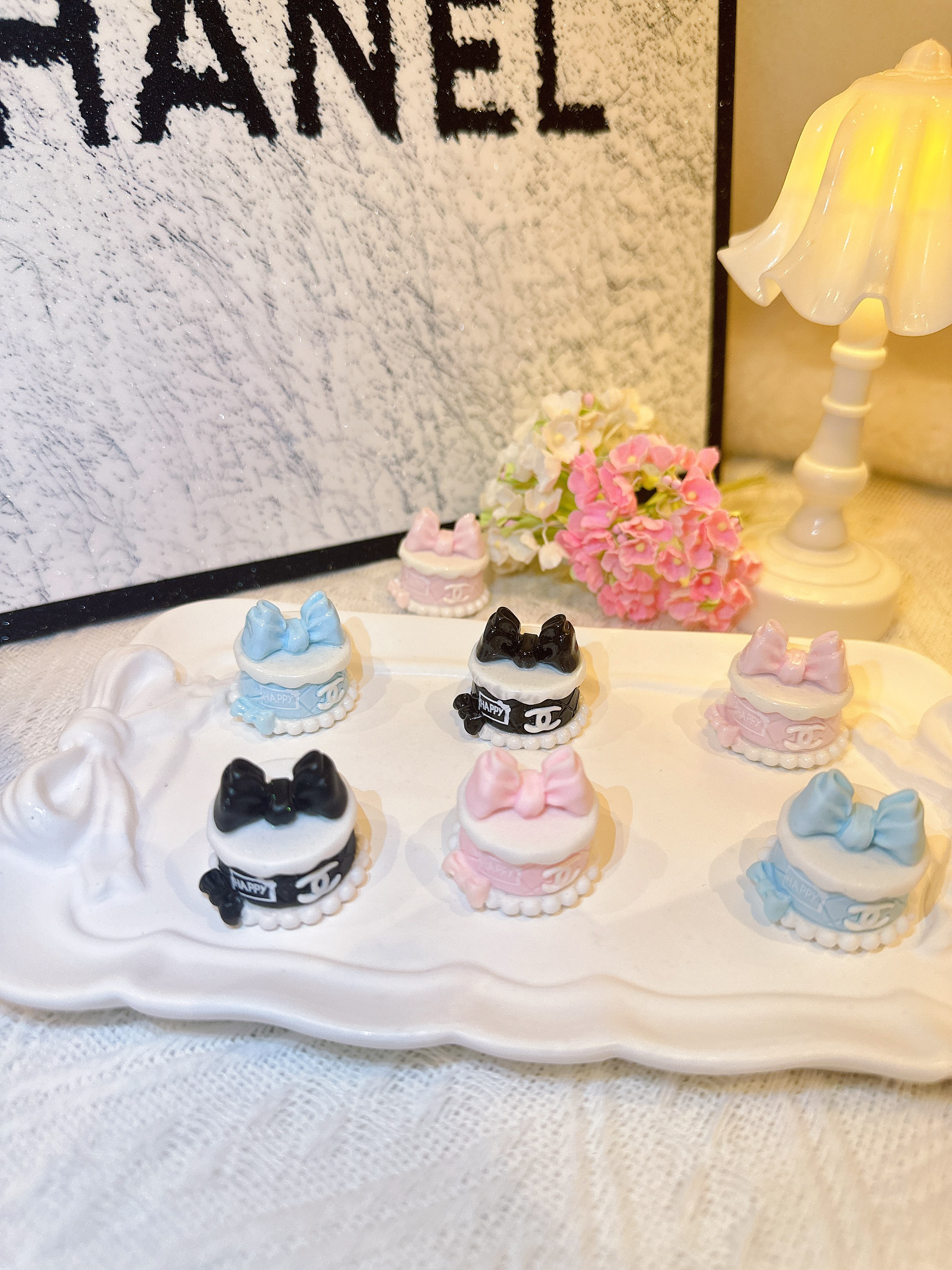 【甜饼定制】香奶奶蛋糕  瑕疵款 染色。缩胶黑点 不售后