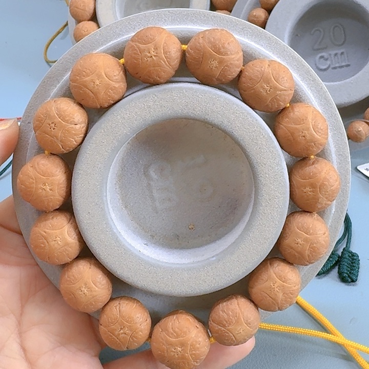 凤眼菩提手串16mm麒麟85@7526