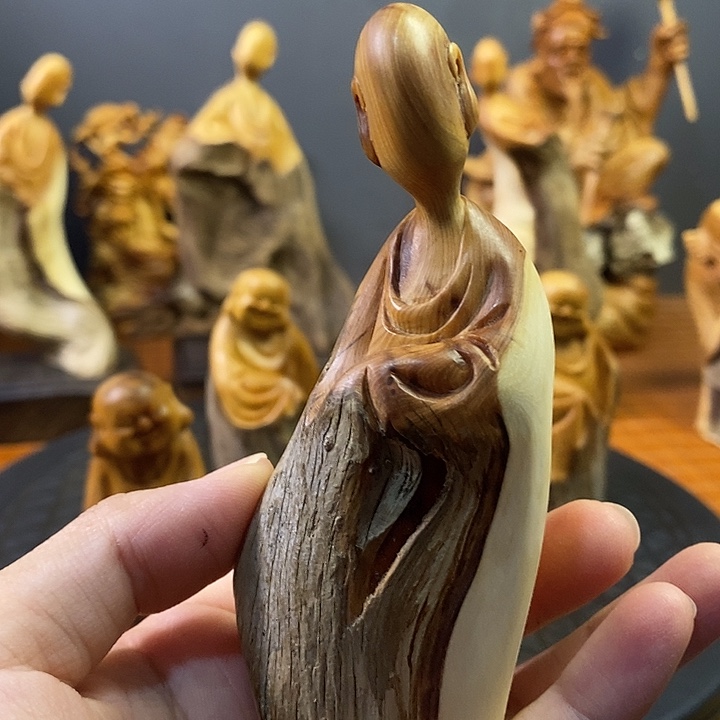 柏木崖柏摆件把玩件