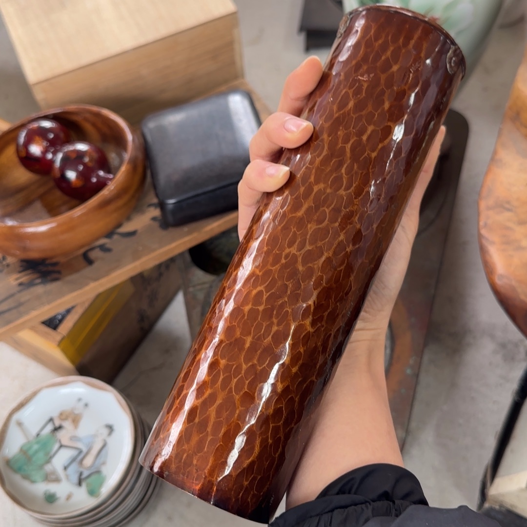 瓷片铜虫 有纪念款