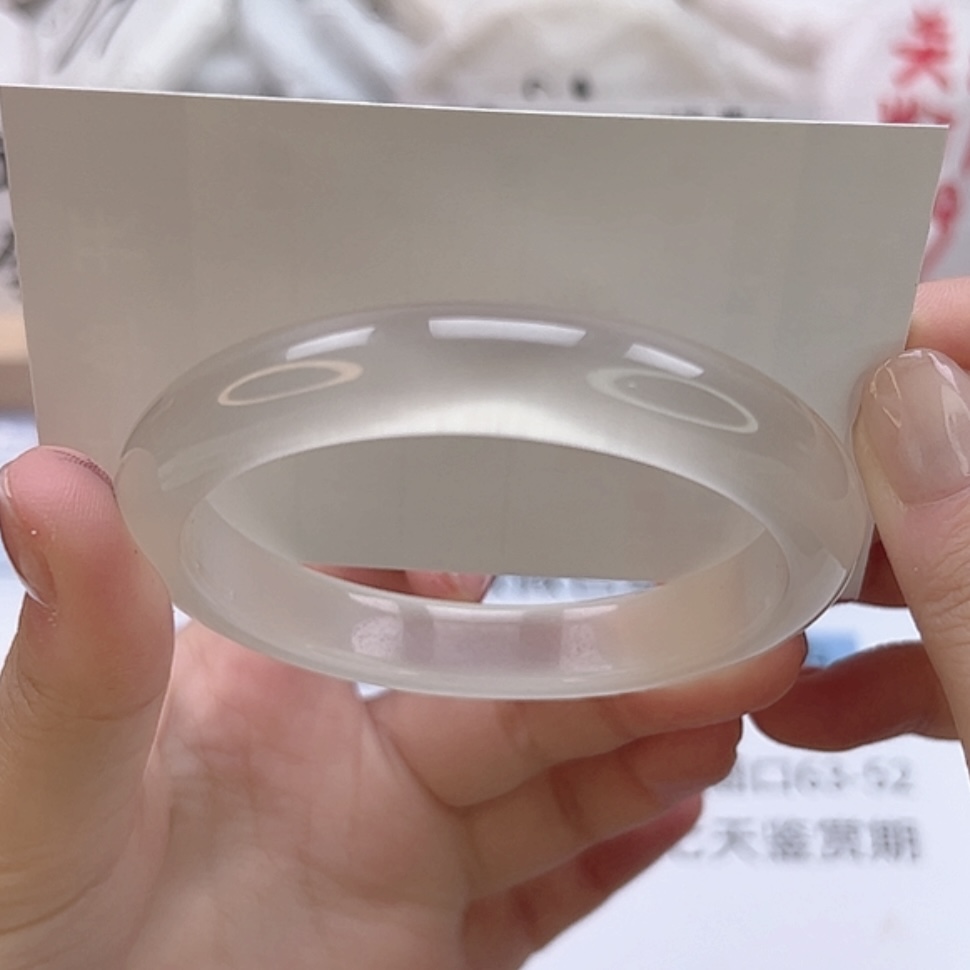 59圈口【冰冰白】高贵时尚百搭手镯