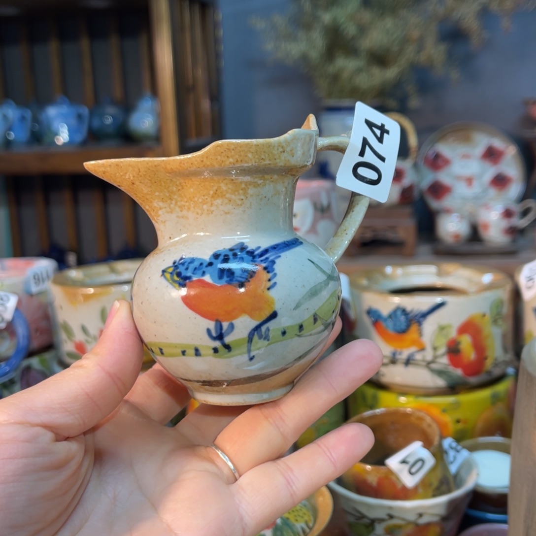 杯素浅陶瓷手工手绘