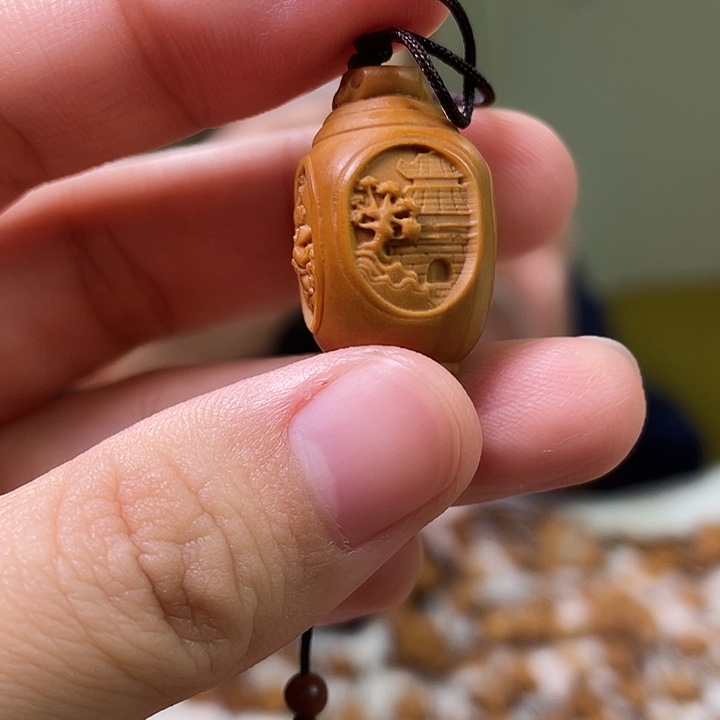 橄榄核吊坠橄榄核