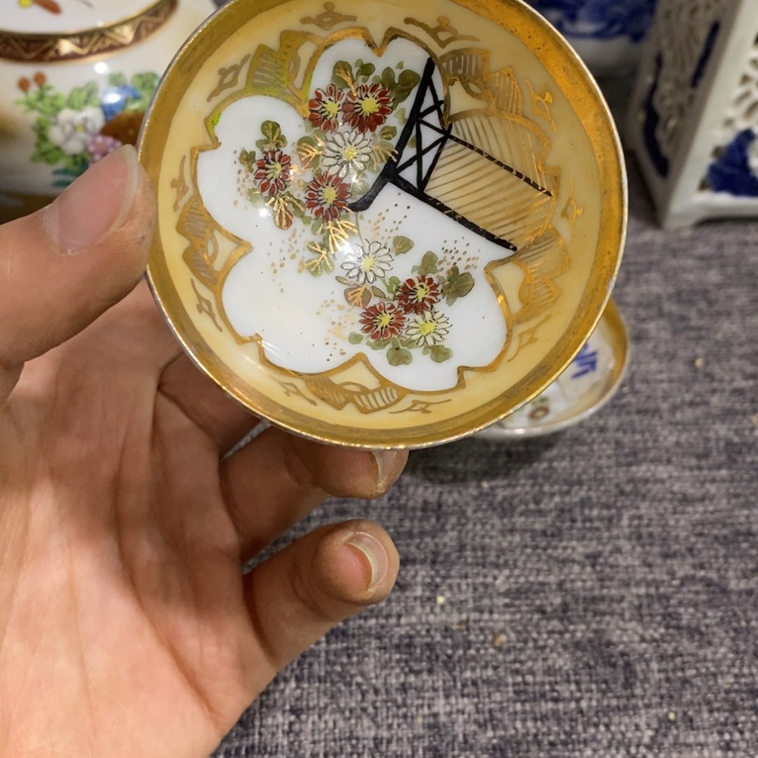 紫砂茶杯非常漂亮好看的碗