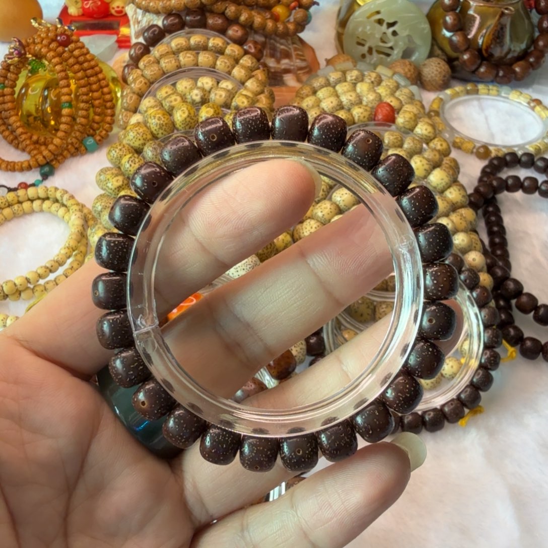 星月菩提手串黑金98