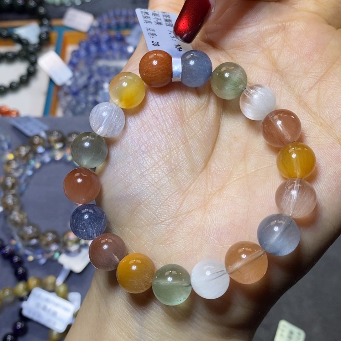 水晶手串未镶嵌手串